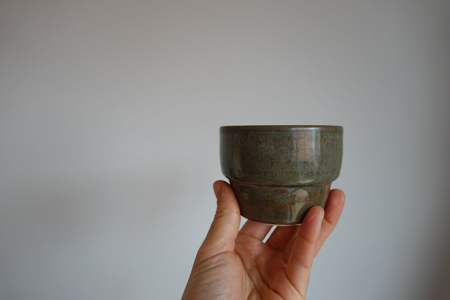 Coffee Cups Set - Olive Green