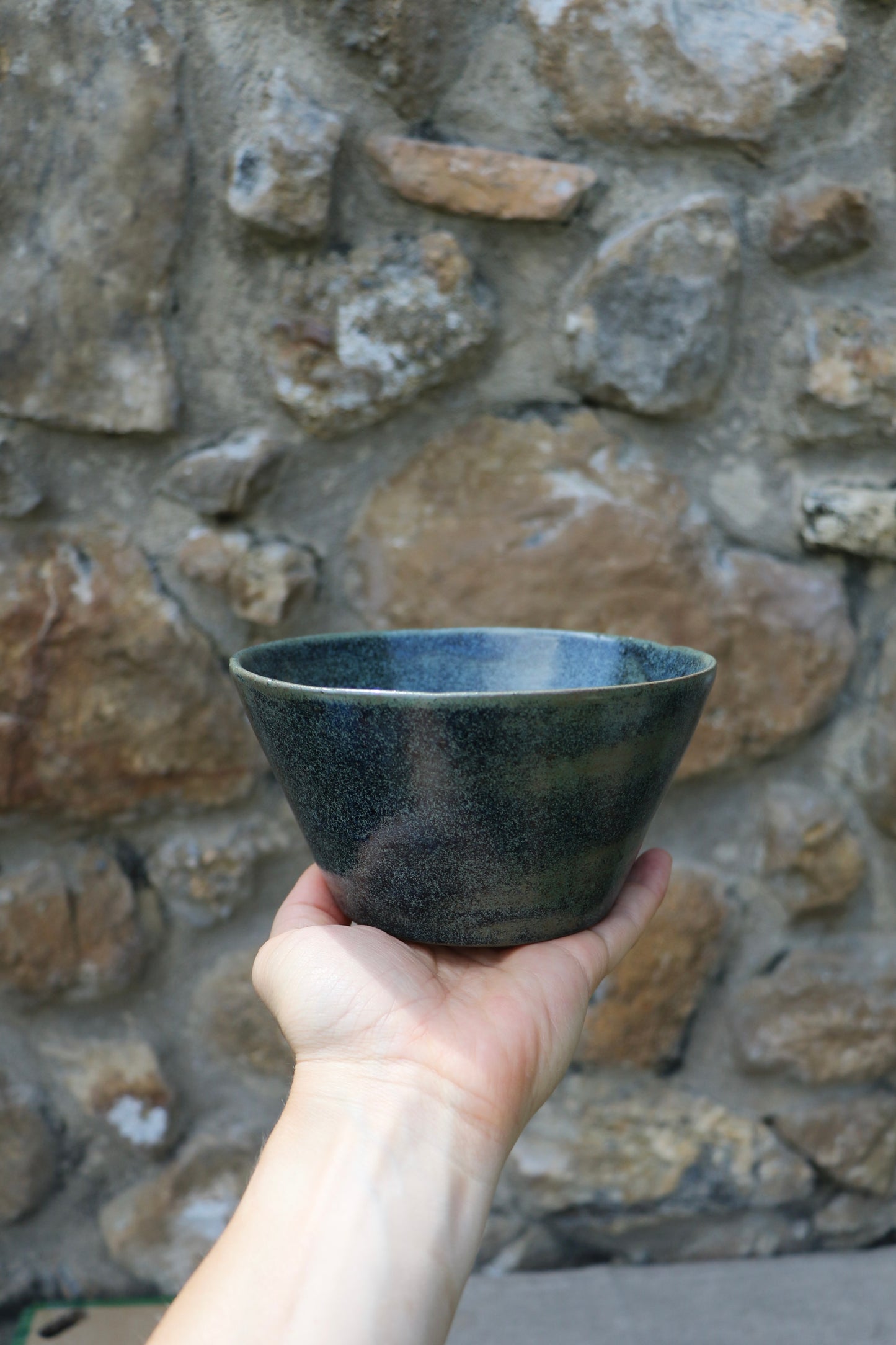 Blue bowl