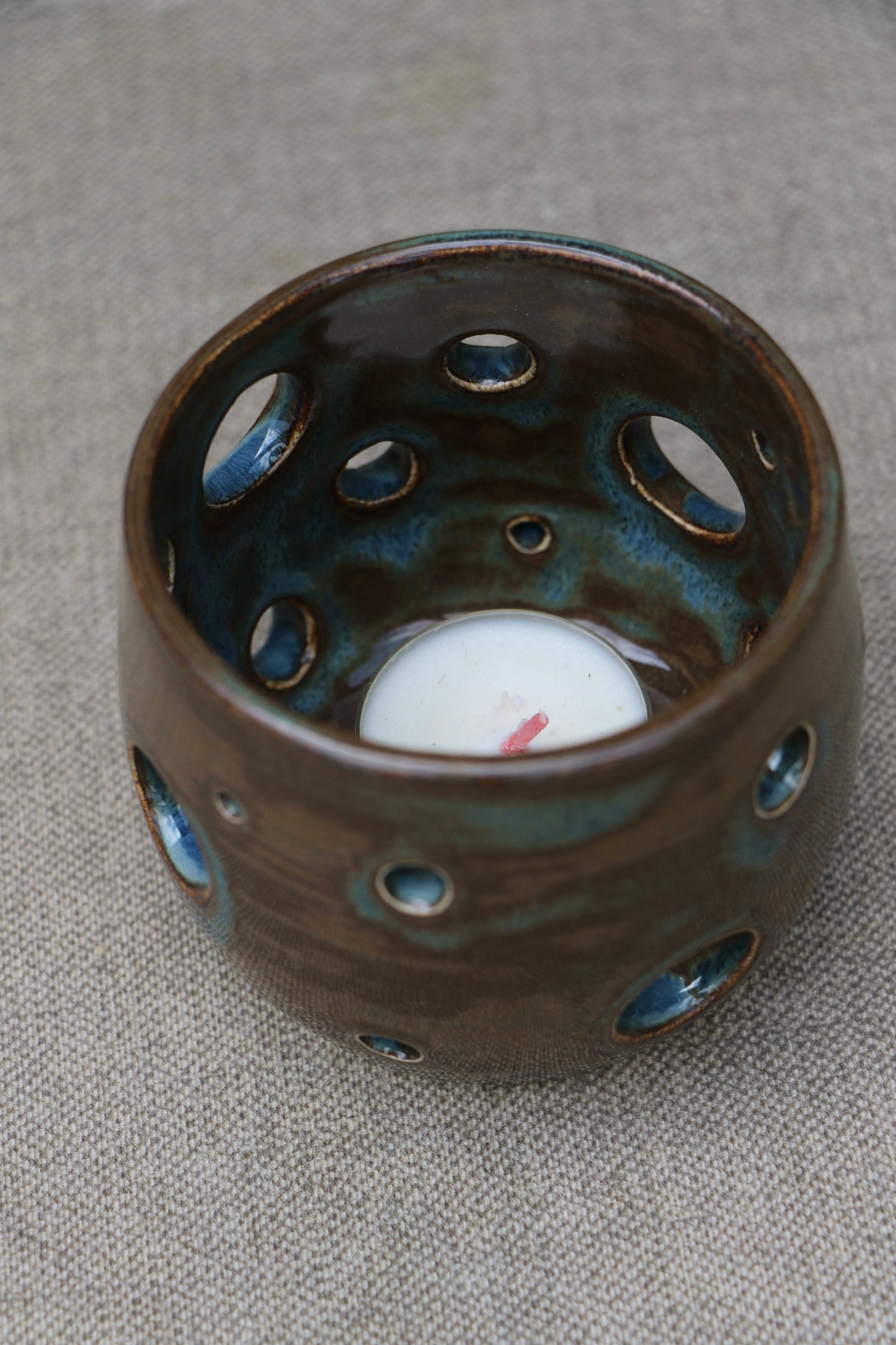 Candle holder or garlic keeper