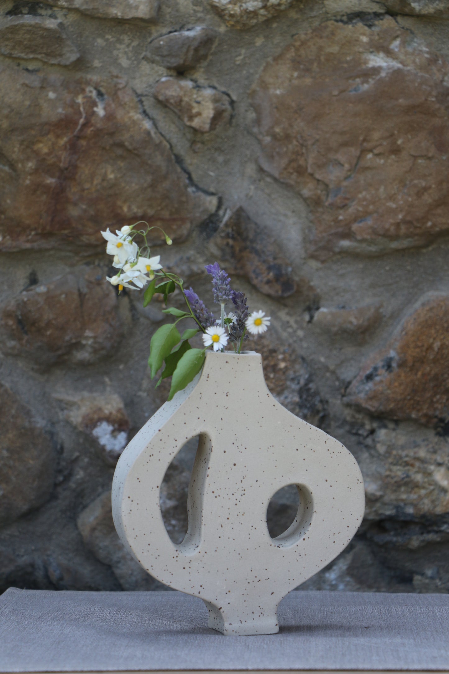 Abstract Vase - Speckled