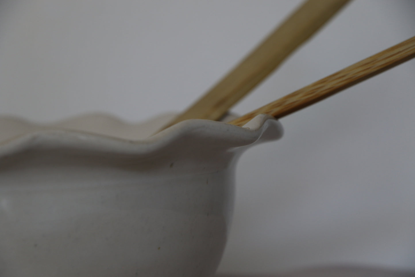 Large White Serving Bowl