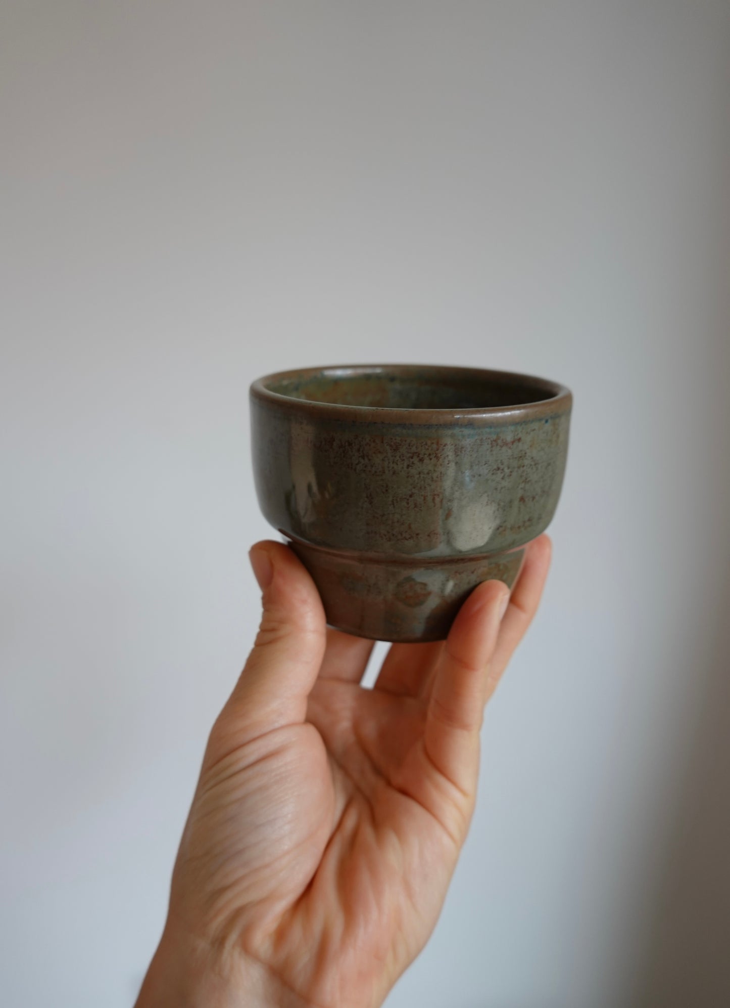 Coffee Cups Set - Olive Green