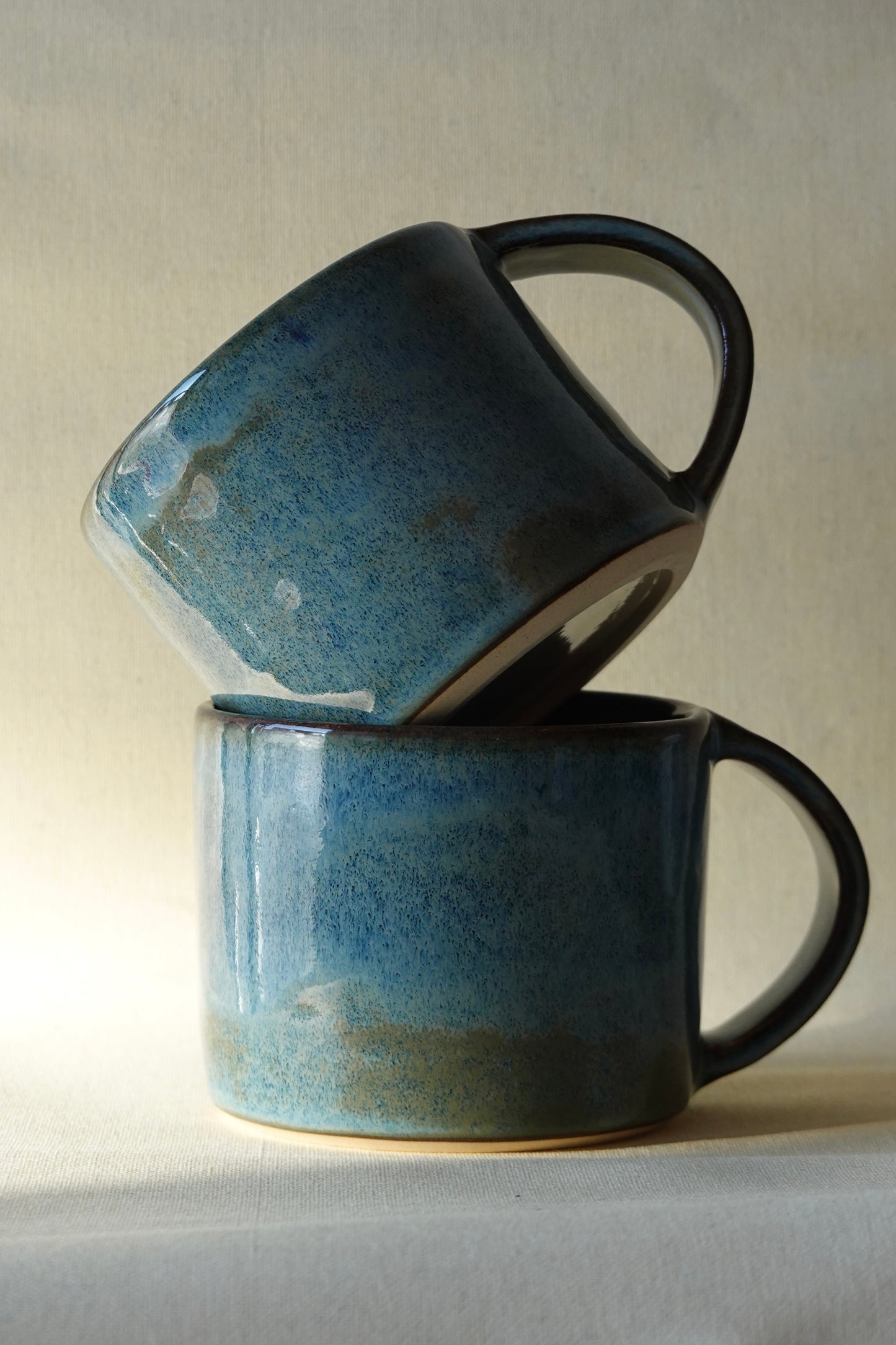 Large Blue Mug