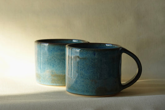 Large Blue Mug