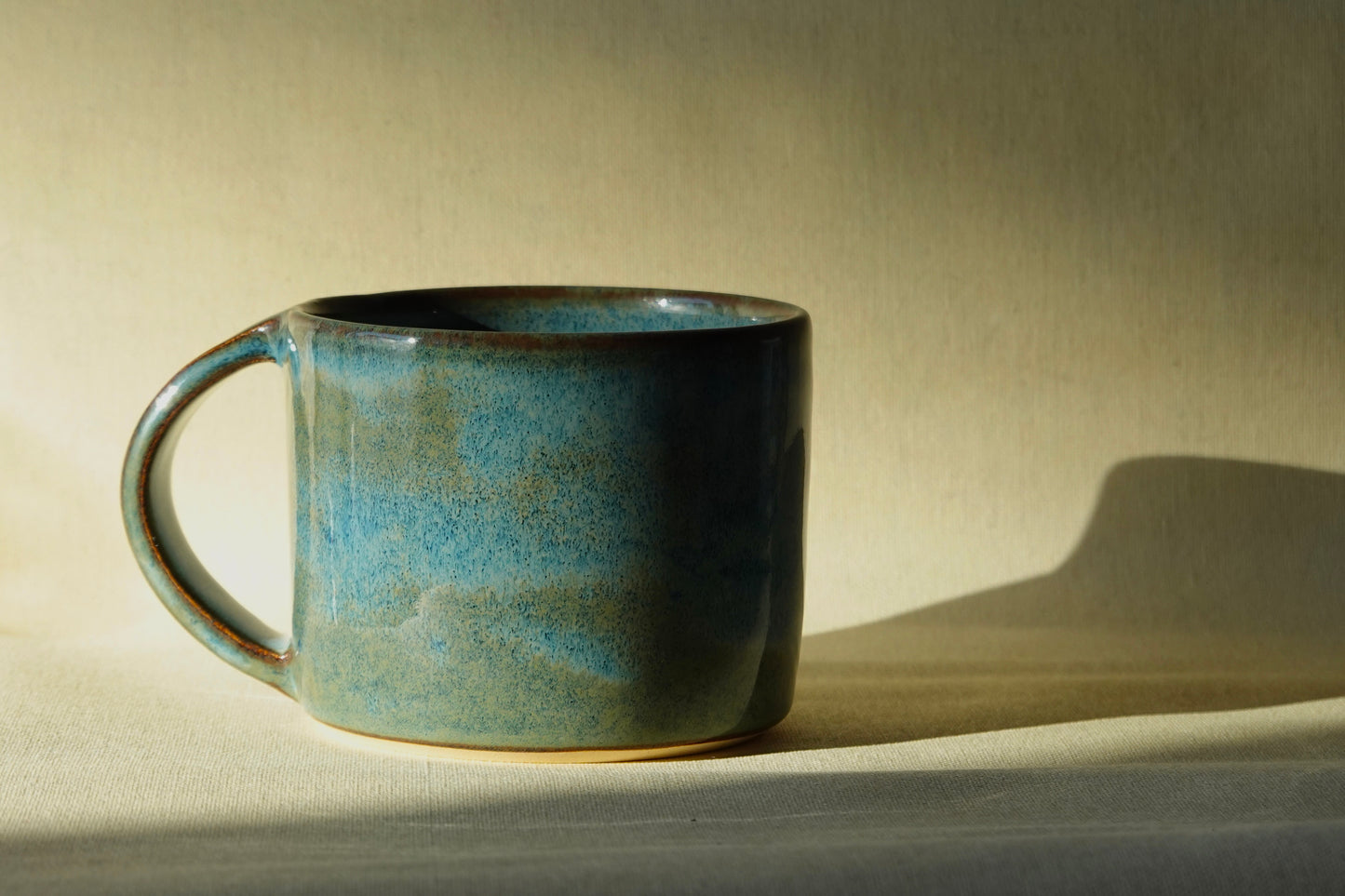 Large Blue Mug