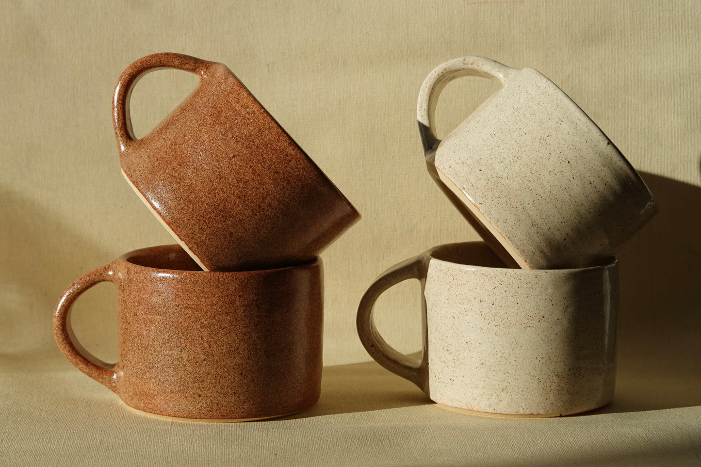 Small mugs - Earth tone