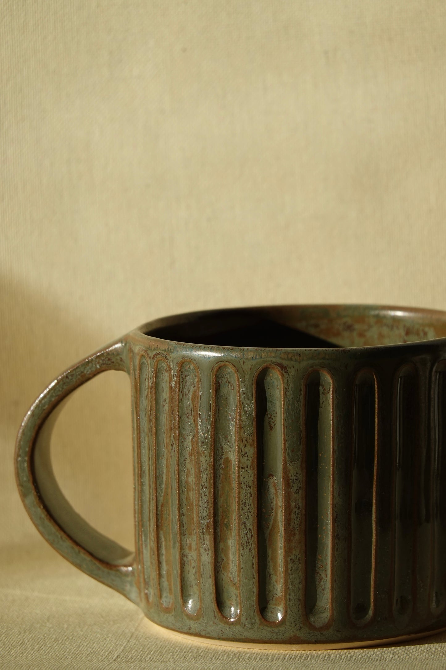 Large Mugs Olive Green